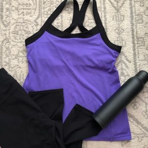 GAP Fit purple workout tank size M